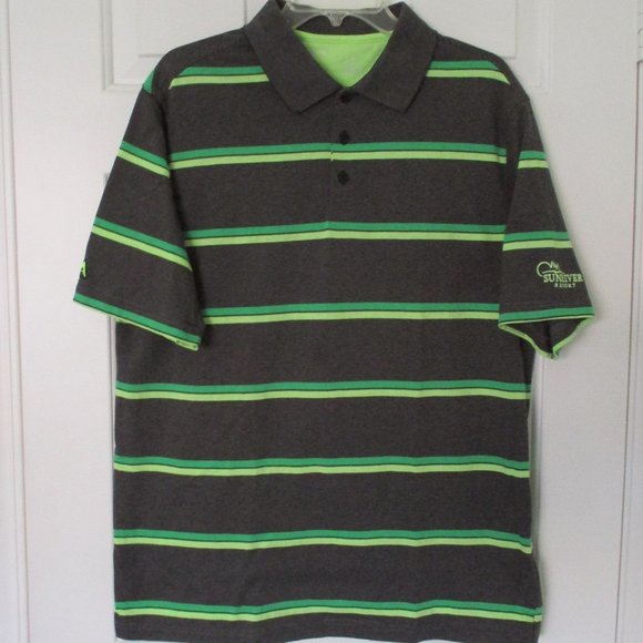 Antigua Mens S/S "Sunriver Resort" (OR) Golf Polo Shirt - Size Large - Picture 3 of 3